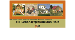 Desktop Screenshot of kuebler-holz.de